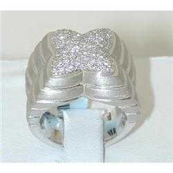 1391 ORO TREND 18K White Gold Diamond Ring