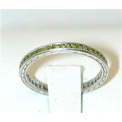 1955 Platinum Fancy Diamond Ring