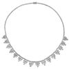 Image 1 : 6.13 CTW Diamond Necklace 18K White Gold - REF-545H9M