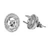 Image 1 : 0.44 CTW Diamond Earrings 14K White Gold - REF-44X3R