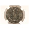 Image 2 : 1967 SMS WASHINGTON QUARTER NGC MS67