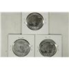 Image 2 : 3- 1 TROY OZ .999 FINE SILVER PROOF ROUNDS 2014