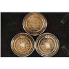 Image 2 : 3-1 3/4'' BRONZE TOKENS, 1848 IMMIGRATION SWELLED