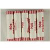 Image 1 : 5-50 CENT ROLLS OF 2011-P SHIELD LINCOLN CENTS