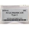 Image 3 : 1979-S TYPE 2 ROOSEVELT DIME PCGS PR69 DCAM