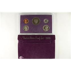 1985 US PROOF SET (WITH BOX)
