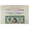 Image 1 : 1990 DISNEY DOLLAR "MICKEY" CRISP WITH ONE FOLD