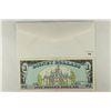 Image 2 : 1990 DISNEY DOLLAR "MICKEY" CRISP WITH ONE FOLD