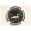 Image 3 : 2007 CANADA SILVER LOON DOLLAR NGC PF68 ULTRA CAM