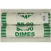 Image 1 : 2-$5 ROLLS OF 2009-D ROOSEVELT DIMES BRILLIANT UNC