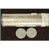 Image 1 : ROLL OF 40-1948 CANADA 5 CENTS
