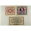 Image 2 : 3 PIECES WWII MILITARY CURRENCY SERIES 1944