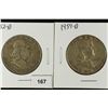 Image 1 : 1952-D & 1959-D FRANKLIN HALF DOLLARS