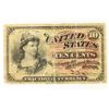 Image 1 : FRACTIONAL CURRENCY 4TH ISSUE 10 CENTS (TAPED)