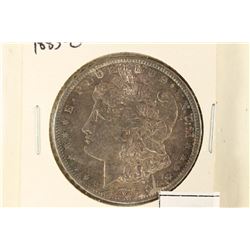 1885-O MORGAN SILVER DOLLAR NICE TONING