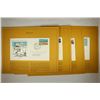 Image 1 : 4 ASSORTED 1ST DAY ISSUE ENVELOPES WITH STAMPS ON