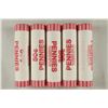 Image 1 : 5-50 CENT ROLLS OF 2009-D PRESIDENCY LINCOLN CENTS