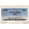 Image 3 : 1965 SMS 40% SILVER JOHN F. KENNEDY HALF PCGS