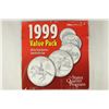 Image 1 : ALL 5-1999-P & D STATE QUARTERS ON INFO CARDS