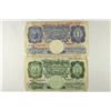 Image 1 : BANK OF ENGLAND 2-1 POUND NOTES