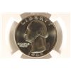 Image 1 : 1965 SMS WASHINGTON QUARTER NGC MS67