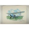 Image 1 : 8 1/2'' X 11'' FRAMEABLE UNITED AIRLINES PRINT
