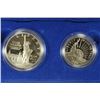 Image 1 : 1986 US STATUE OF LIBERTY 2 COIN PROOF SET