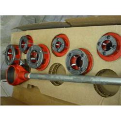 Rigid pipe threading system