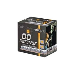 FIOCCHI BUCKSHOT 00 12GA - 25 Rds