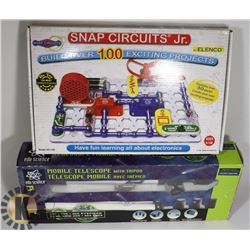 EDU SCIENCE MOBILE TELESCOPE WITH