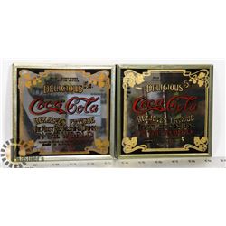 VINTAGE 2 COCA COLA  5 CENTS