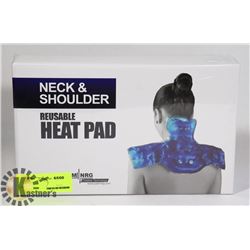 NEW NECK AND SHOULDER REUSABLE HEAT PAD