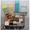 Image 1 : BOX OF AVON DECANTERS AND MORE