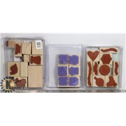 LOT OF 3 STAMPIN' UP STAMP SETS CRAFT SCRAPBOOKING