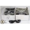 Image 1 : 2 BOXES OF NEW SUNGLASSE METAL FRAME SILVER/BLCK
