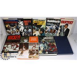 10 SPORTS BOOKS INCLUDING GRETZKY