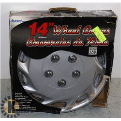 NEW 2 PACK 14" HUBCAPS