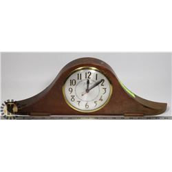 VINTAGE WOOD SESSIONS ELECTRIC MANTLE CLOCK
