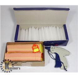 EDDIE'S HANG-UP TAGGING GUN WITH TAGS & FASTENERS