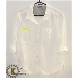EDDIE BAUER WOMEN'S TRAVEX BUTTON UP SHIRT HIKING