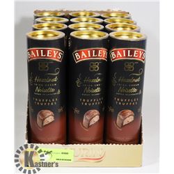CASE OF 12 BAILIES HAZELNUT IRISH CREAM TRUFFLES