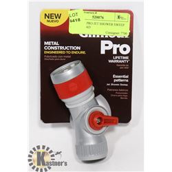 NEW GILMOUR PRO JET SHOWER SWEEP SPRAY HEAD