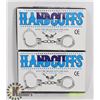 Image 1 : LOT OF TWO HANDCUFFS WITH KEYS