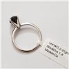 Image 4 : 14K WHITE GOLD BLACK DIAMOND(1.8CT)  RING