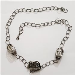 SILVER 17.2G 22"  NECKLACE