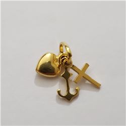 10K YELLOW GOLD 0.46G  PENDANT