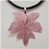 Image 1 : NATURAL LEAF 18"  NECKLACE