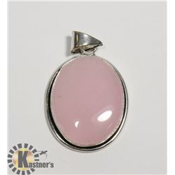 #195-ROSE QUARTZ PENDANT