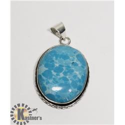 #111- LARIMAR PENDANT GEMSTONE