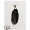 Image 1 : #192-BLACK TOURMALINE PENDANT